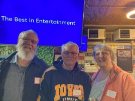 Steve Murphey, Clark Adrian, Roberta Guldner Murphey